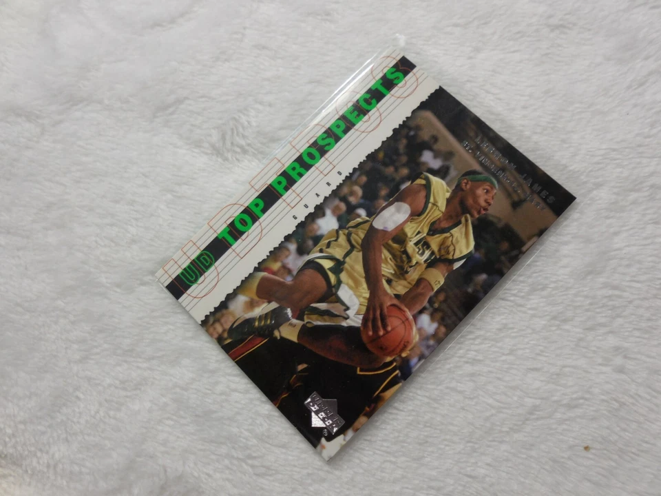 2003 UPPER DECK LEBRON JAMES TOP PROSPECTS ROOKIE CARD - Image 3 of 4