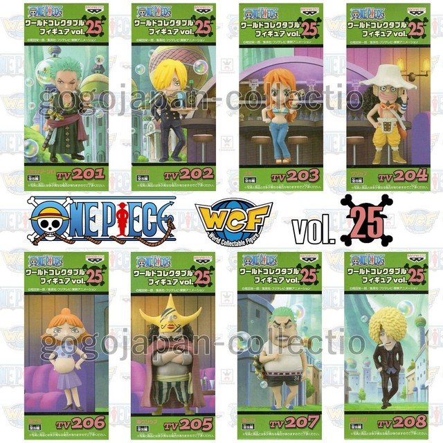 ONE PIECE WCF World Collectable Figure vol.25 Complete set | eBay