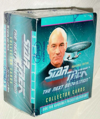 1992 Star Trek The Next Generation Inaugural Edition Collector Cards Sealed Box
