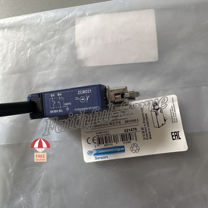 Travel Limit Switch Sensor For XCMD2102L1 Mini Roller Plunger Metal