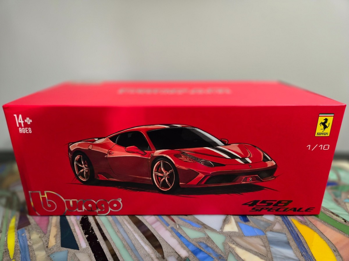 ミニカー burago Ferrari 458 Speciale 1/18 Ferrari 458 Speciale Red Bburago 1:18th | eBay