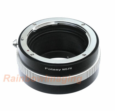 Nikon G AFS lens to Fujifilm X-Pro1 X-E1 X-M1 X-A1 X-A3 Adapter Aperture Control