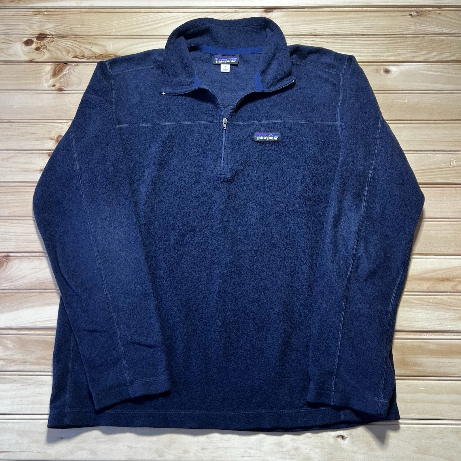 patagonia micro d fleece 1/4 zip pullover jacket