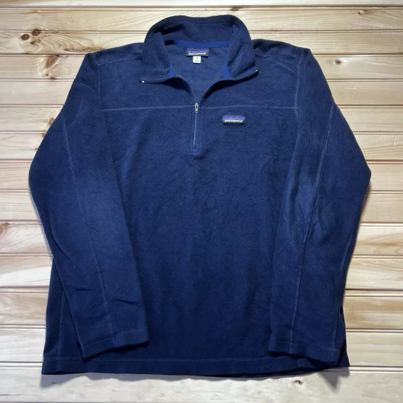 patagonia micro d fleece 1/4 zip pullover jacket