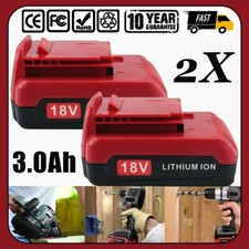 2Pack 18V Lithium Ion Battery for Porter Cable 18 Volt PC18B PC18BL PC18BLX Tool