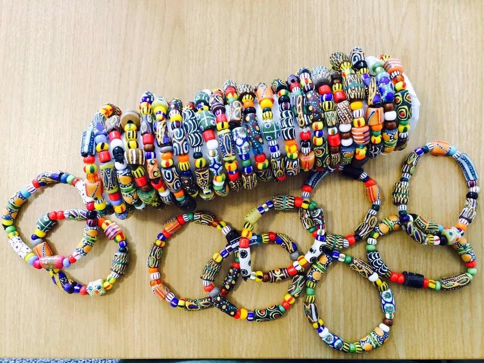 colourfull authentic african bracelets Beads - Image 2 of 4