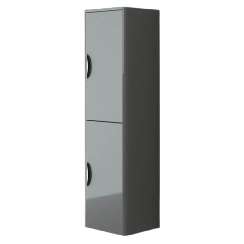 Tallboy Bathroom Cupboard Unit Wall Hung Tall Storage 1400mm