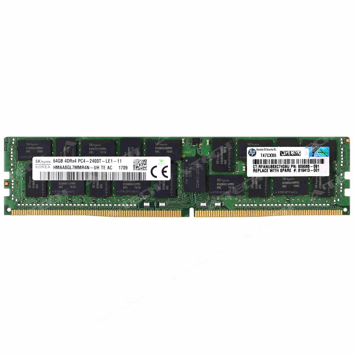64GB DDR4 2400MHz LRDIMM ECCメモリー Axiom 64GB DDR4-2400 ECC LRDIMM for HP - T9V42AA at Amazon.com