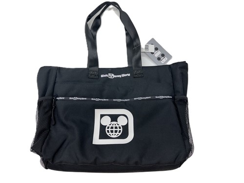 Disney Parks Walt Disney World Tasche Schwarz Retro Logo Neu - Bild 1 von 4