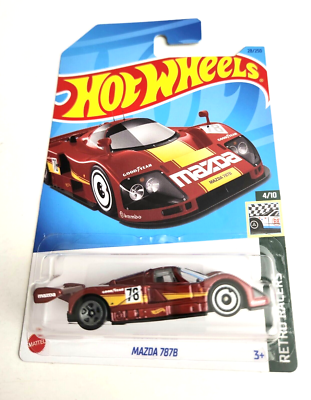 Hot Wheels Mazda 787B Red #28 - 2023 Retro Racers | eBay