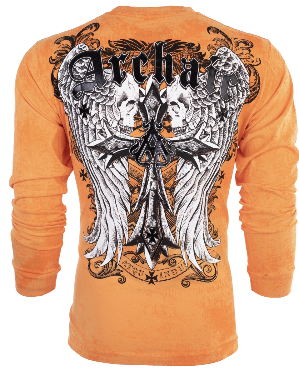 Xtreme Couture By Affliction Men's T-Shirt - Sinestro Graphic Tee, Premium Cotton, Bold Print - View #8