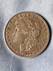 1884-P Morgan Silver Dollar Coin VERY FINE --- NICE COIN