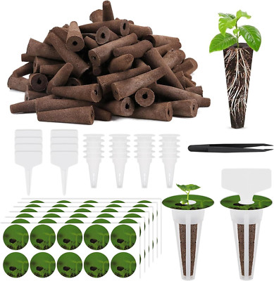 149 Pcs Seed Pods Kit for Aerogarden, Replacement Root Growth Sponges, Seed Pods