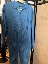 Women's Fashion Nova denim dress size 1X pre-owned