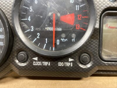 2004 Kawasaki Ninja ZX12R Instrument gauge cluster speedo