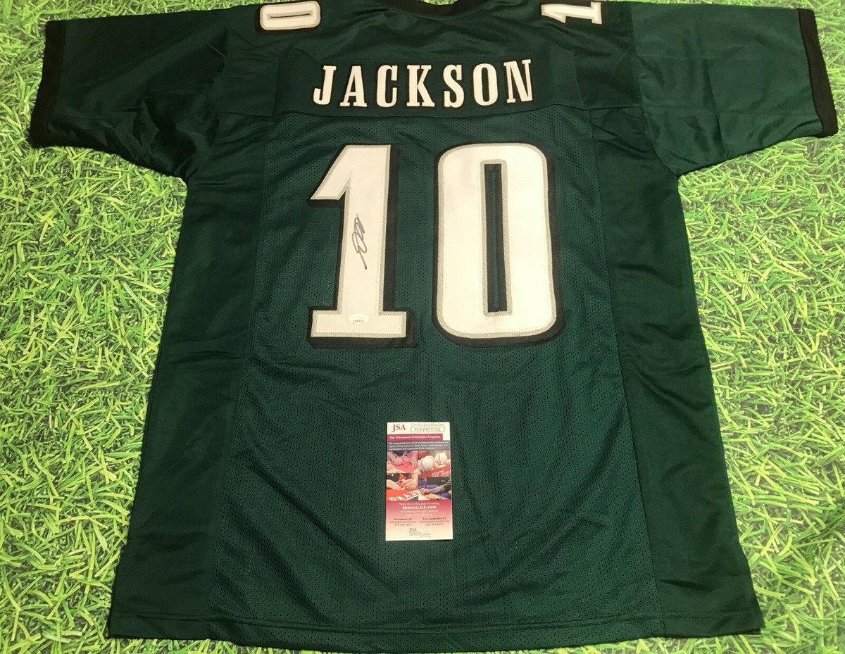 DESEAN JACKSON AUTOGRAPHED PHILADELPHIA EAGLES JERSEY JSA LAST ONE