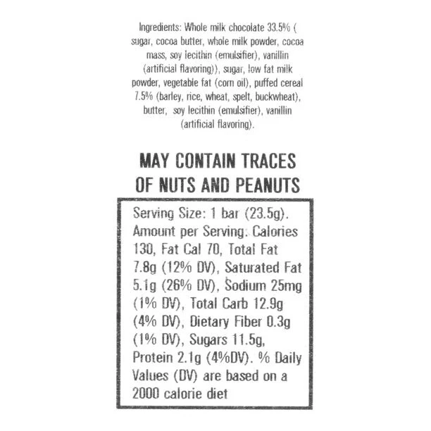限量 Kinder Country 牛奶和谷物巧克力棒 - 40 包牛奶巧克力 — 第 4/4 张图片