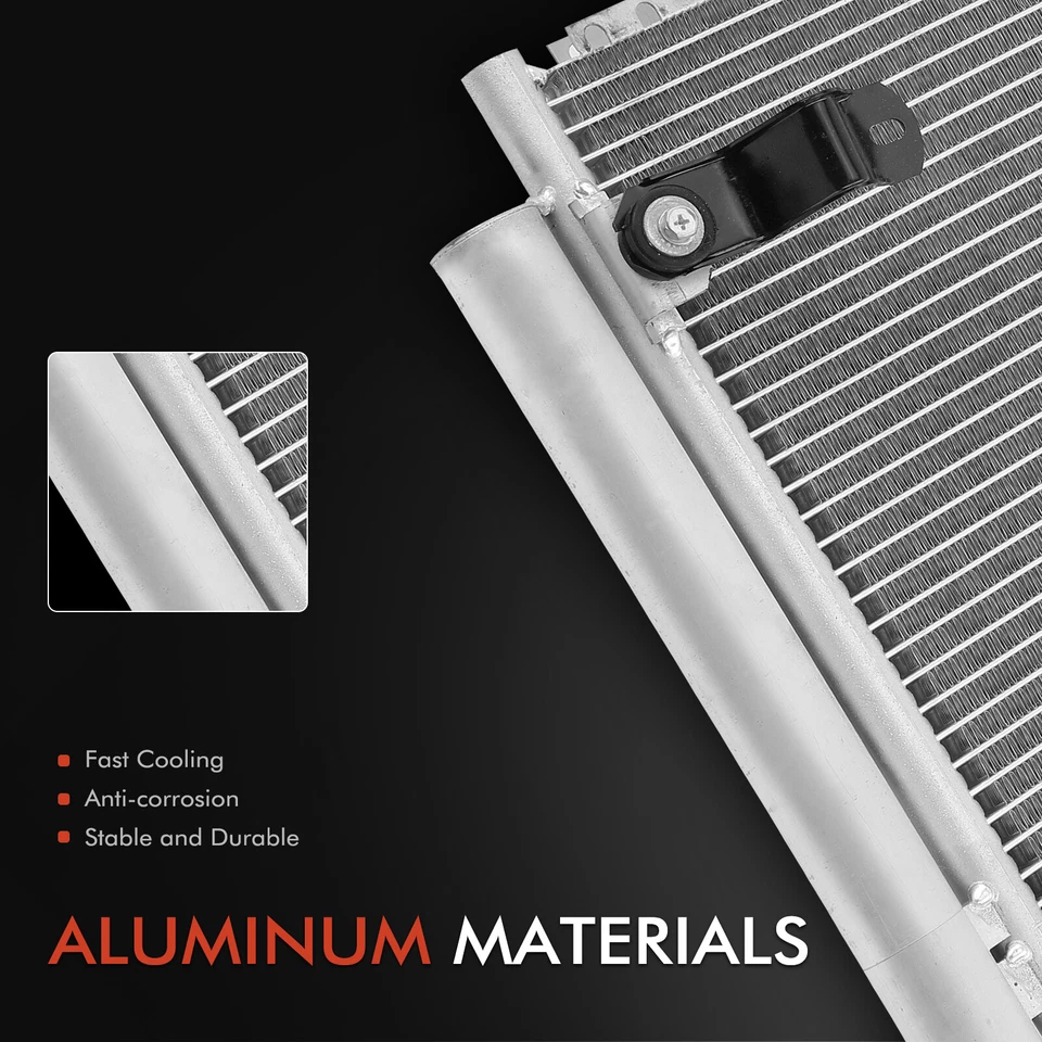 Condensador de aire acondicionado con receptor secador y soporte para Lexus SC430 2002 2003-2010 V8 4,3 L Foto 2 de 4