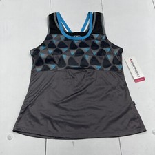 Louis Garneau Black Blue Shape Sens Tank Women s Size XL