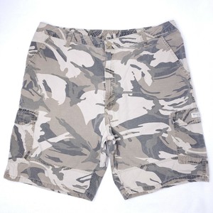 Wrangler Shorts Mens SIZE 42 Gray Camo 