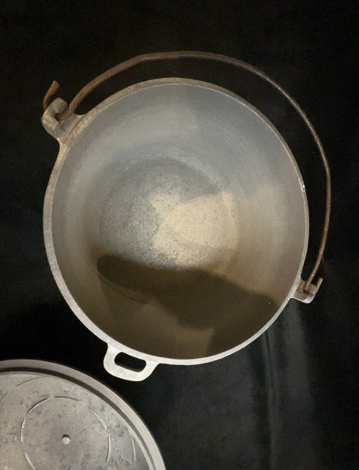 Vintage Majestic Cookware 6 Quart Aluminum Dutch Oven Pot & Lid W/ Bail