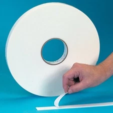 foam tape double sided 1/2" x 36 yds. (1/16" White)