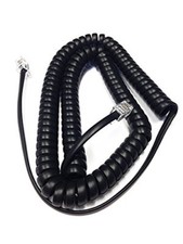 NEW 12 Foot Black Handset Cord Nortel Norstar M-Series Phone M7310 M7208 M7324