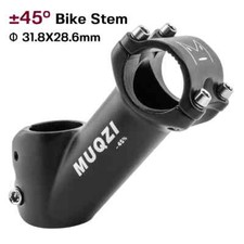 MTB Bicycle Stem 45 Degree Riser 31.8 28.6 90mm BMX Mountain Bike Handlebar Stem