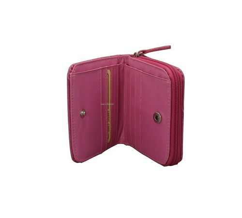 New Women Girl Small Clutch Bag Ladies Leather Wallet Purse Card Coin Zip Holder - Picture 9 of 19