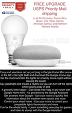 💥QUIK SHIP💥Google Smart⭐️Home Mini Assistant Smart Light Kit-Chalk GA00518-US