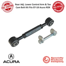 SPC Adjustable Rear Lower Control Arm & Toe Cam Bolt Kit For 2007-2018 Acura RDX