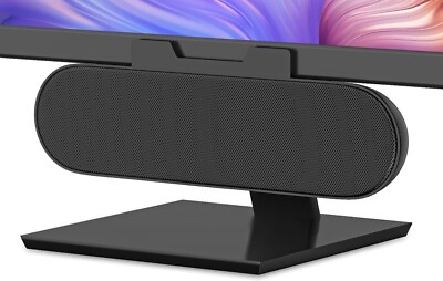 Speakers PC Computer Mini Monitor Boxes Box with USB and Clip On Design B328