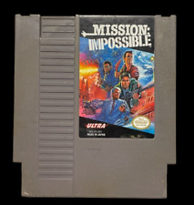 1985 NINTENDO NES MISSION: IMPOSSIBLE VIDEO GAME JD