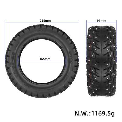11 Inch 90/65-6.5 Tubeless Tire 110/50-6.5 Tyre For Electric Scooter Mini Motorcycle Front And Rear Wheel Parts - View #4