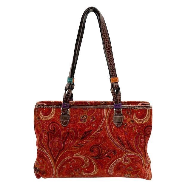 【送料&関税込】Etro Bags.. Red ETRO Medium Vela Shoulder Bag | Red | FARFETCH
