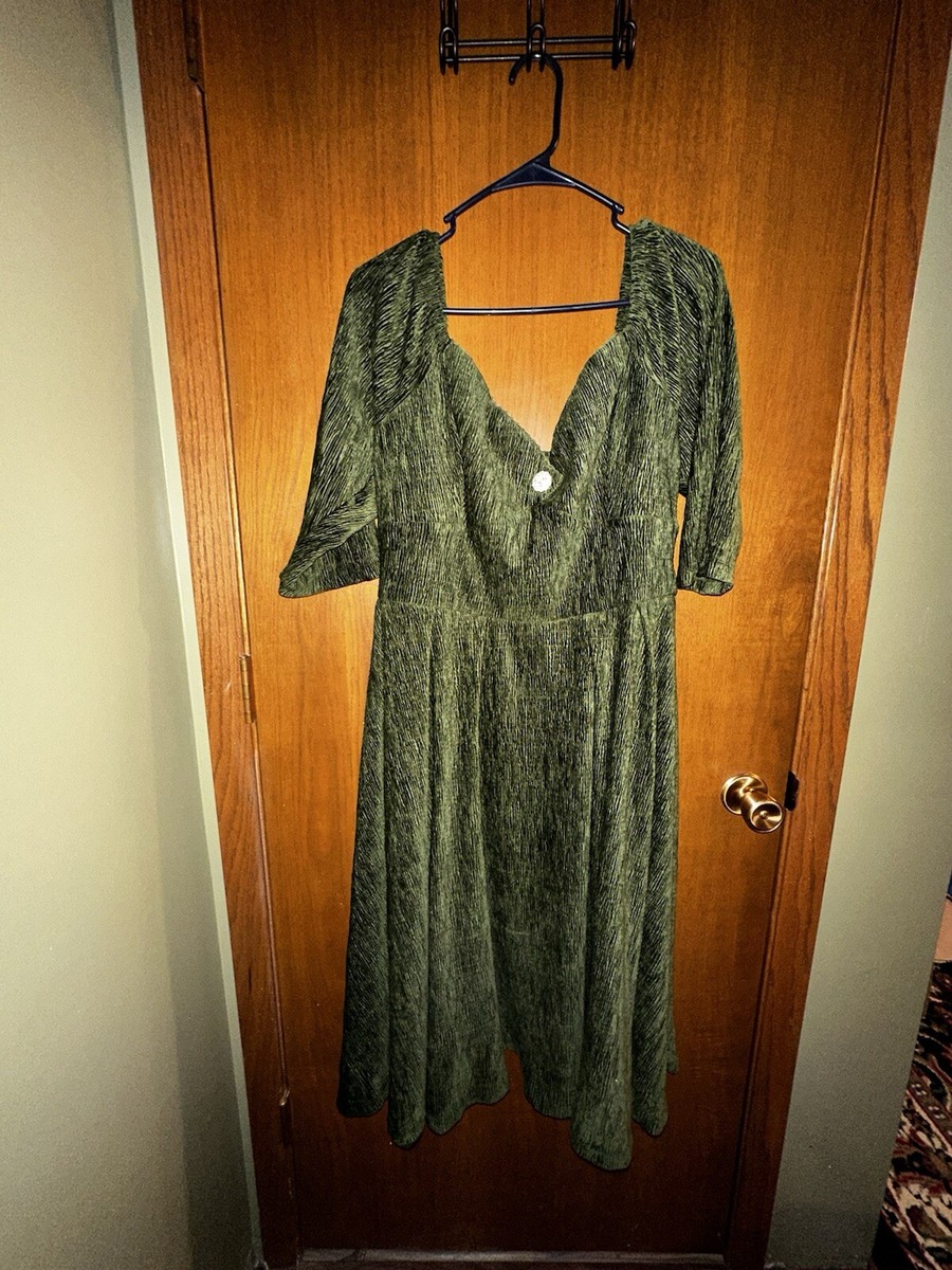 Unique Vintage Holiday Dress 1X/16