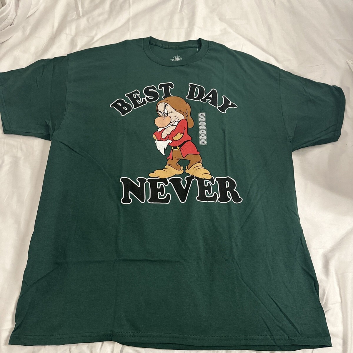 Disney Parks Grumpy Best Day Never T Shirt 2024 XL New | eBay Disney Parks Grumpy Best Day Never T Shirt 2024 XL New | eBay