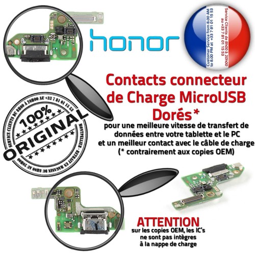 Téléphone Honor 8 ORIGINAL Connecteur Antenne RESEAU Nappe Chargeur USB Type C - Photo 3/5