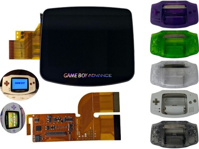 FunnyPlaying Gameboy Advance 3.0 IPS Laminated Backlight Kit with Shell GBA AGB