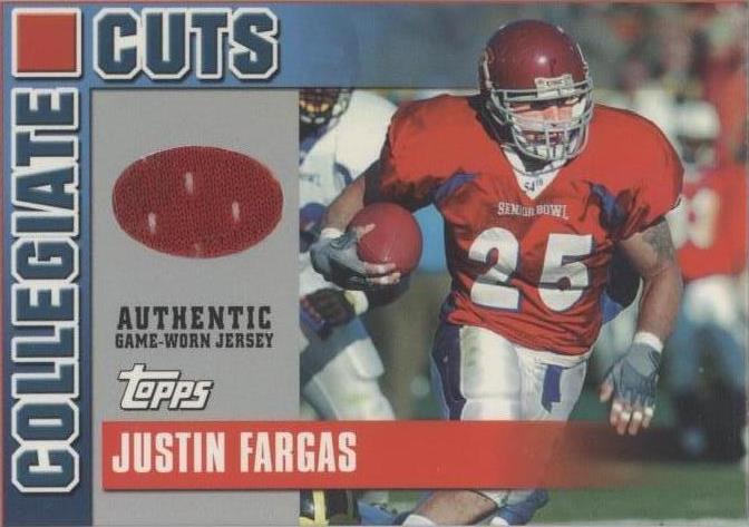 2003 Topps Draft Picks & Prospects Justin Fargas #CC-JF - 1 of 2