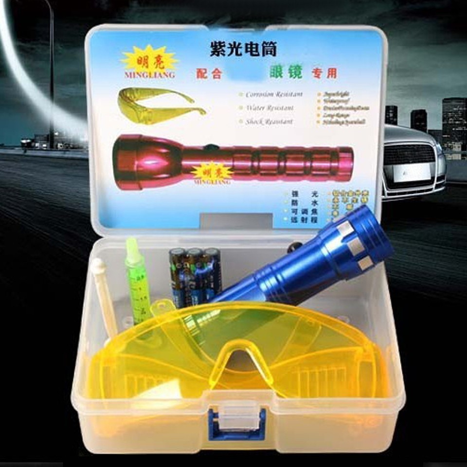 Car AC Leak Detector Kit AC Refrigerant Leak Flashlight Detector eBay UK