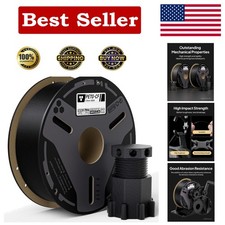 ELEGOO Carbon Fiber PETG Filament 1.75 mm Gray 0.5KG, High Strength & Rigidity P