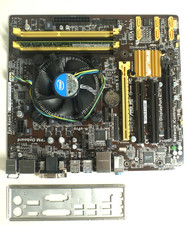 COMBO ASUS Q87M-E MOTHERBOARD LGA 1150  i3-4130 CPU /w Heatsink  4GB DDR3