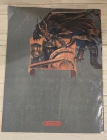 Nintendo Power Dragon Warrior NES Strategy Guide 1989 No Poster Official Guide