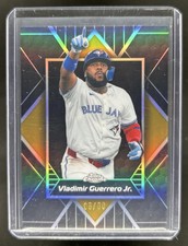 2026 Topps Chrome Vladimir Guerrero Jr. Shadow Etch Gold Refractor #/50