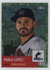 2022 Topps Chrome Platinum Anniversary 41/99 Pablo Lopez #491 0hk3