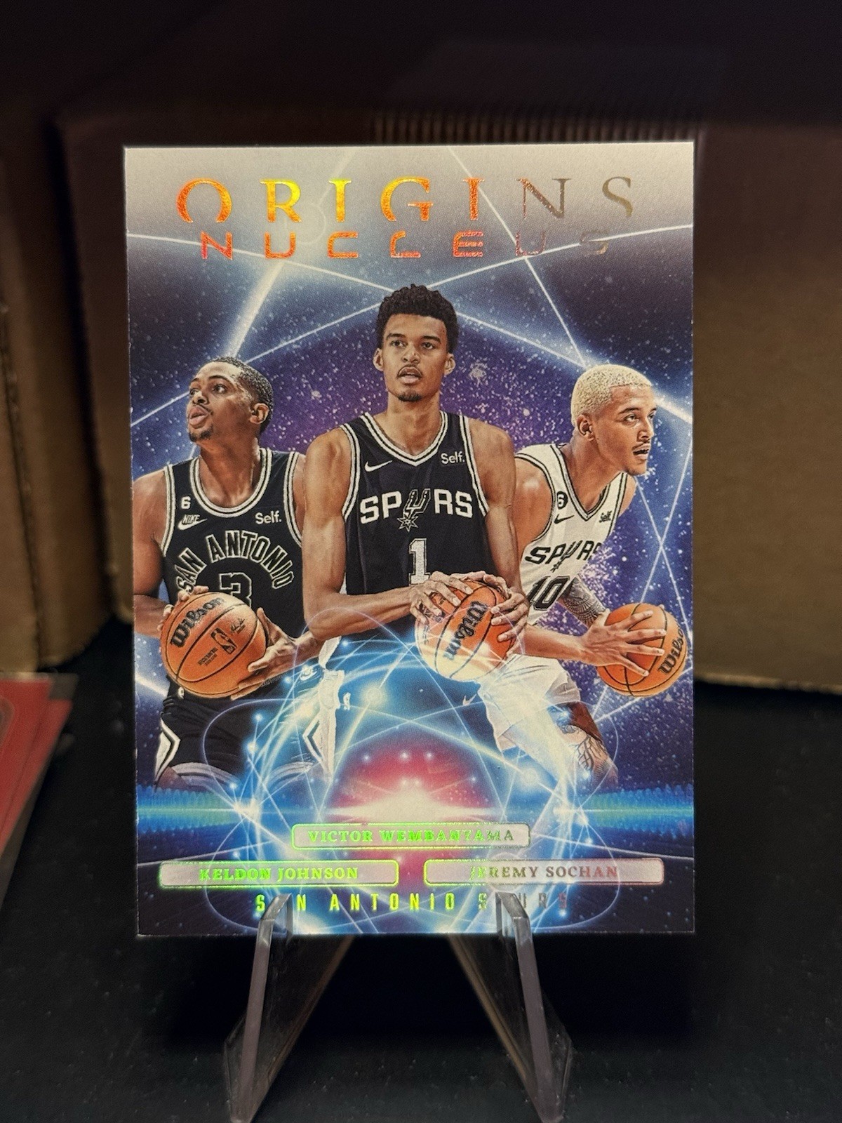 2023-24 Panini Origins - Victor Wembanyama Nucleus Rookie (RC) #8 SP