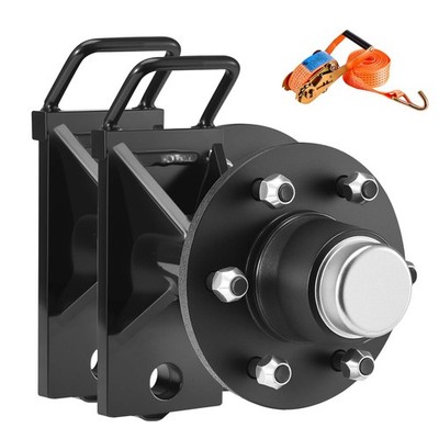 Uimoso Versandcontainer-Räder 6-Loch-Kit für Achse mit 3200 kg Traglast