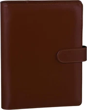 Antner A5 Binder 6 Ring Refillable Notebook Planner Cover for A5 Refill Paper, P