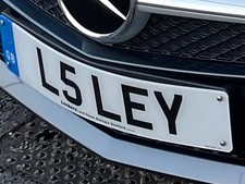 Personal Cherised registration number L5LEY on Retention.